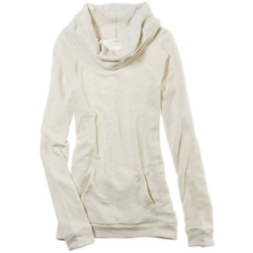 EUC! American Eagle Cowl Neck Hooded Sweatshirt